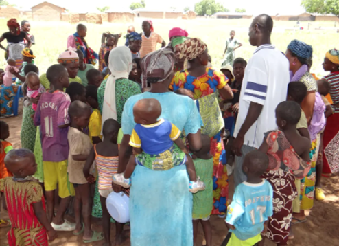 Stakeholders gathered for an organizational planning meeting.